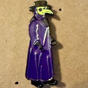 Purple Plague Doctor  Pin